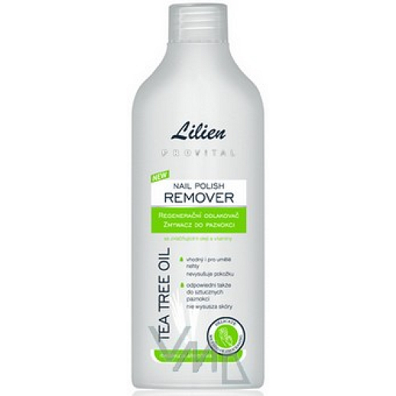 Lilien Provital Teebaumöl regenerierender Nagellackentferner 200 ml