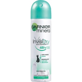 Garnier Mineral Invisi Dry Deo-Spray gegen Feuchtigkeit für Frauen 150 ml