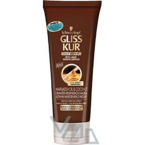 Gliss Kur Marrakesh Oil & Coconut Maske normales leicht geschädigtes Haar 200 ml