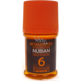 Nubian OF6 Betacarotene Sonnenöl niedriger Schutz 60 ml