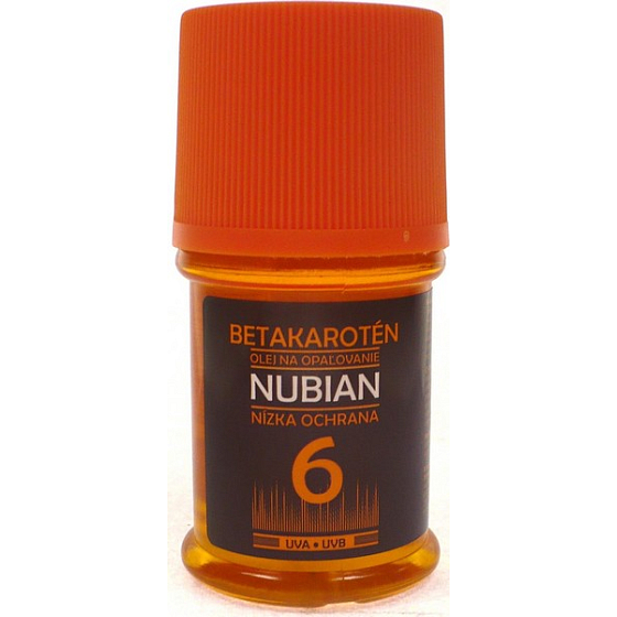 Nubian OF6 Betacarotene Sonnenöl niedriger Schutz 60 ml