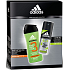 Adidas Cool & Dry 48h 6in1 Antitranspirant Deodorant Spray für Männer 150 ml + Active Start 3in1 Duschgel für Körper, Haare und Gesicht für Männer 250 ml, Kosmetikset