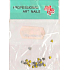 Professionelle Kunstnägel Nageldekorationen Strass Herzen Gold 1 Packung