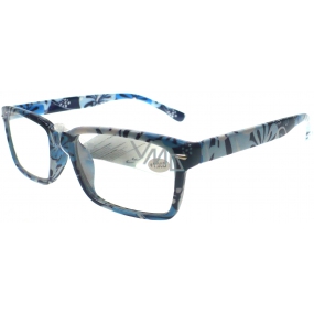 Berkeley Reading Prescription Glasses +1.0 dunkelblau geblüht 1 Stück MC2096