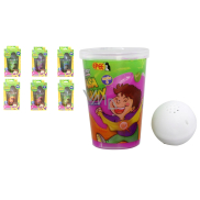 Joker Slimy Slime S3 mit Leucht- und Spielball in verschiedenen Farben 140 g, empfohlen ab 3 Jahren