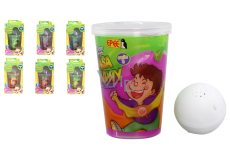 Joker Slimy Slime S3 mit Leucht- und Spielball in verschiedenen Farben 140 g, empfohlen ab 3 Jahren