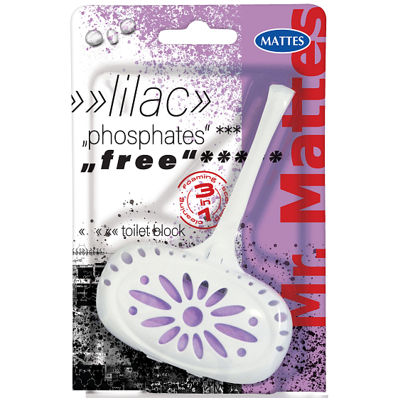 Herr. Mattes 3in1 Flieder Toilettenvorhang 40 g