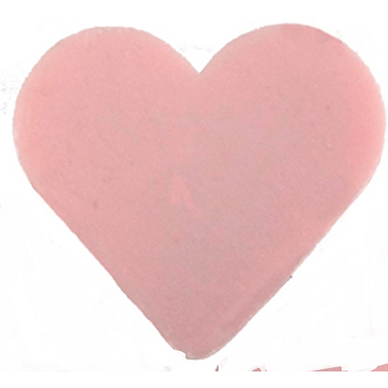 English Soap Rose Naturparfümseife Herz aus Organza 20 g