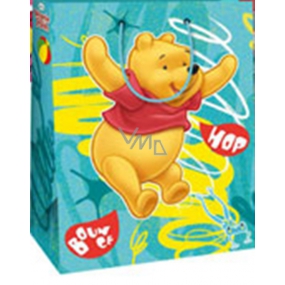 Ditipo Geschenk Papiertüte 18 x 10 x 22,7 cm Disney Winnie the Pooh, Hop