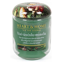 Herz & Zuhause Der Duft des Weihnachtsbaums Sojaduftmedium brennt bis zu 30 Stunden 110 g