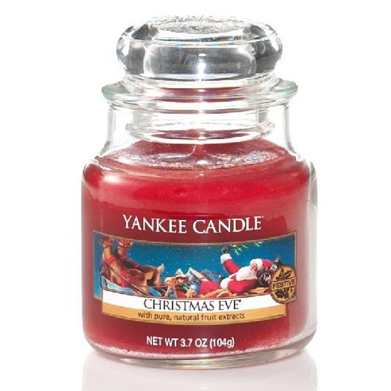 Yankee Candle Heiligabend - Heiligabend Duftkerze Klassisches kleines Glas 104 g