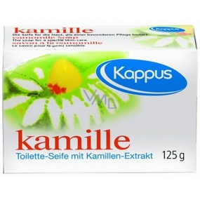 Kappus Kamille natürliche Toilettenseife mit entzündungshemmender Wirkung 125 g