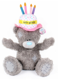 Ich zu dir Teddybär Geburtstag Hut XL 45 cm
