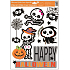 Fensterfolie ohne Kleber Halloween Spinne 42 x 30 cm