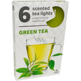 Teelichter Grüner Tee Duft-Tee-Kerzen 6 Stück