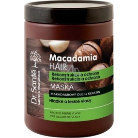 DR. Santé Macadamia Hair Macadamia Öl- und Keratinmaske für geschwächtes Haar 1 l