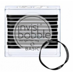 Invisibobble Basic True Black Ultradünne Haarbänder schwarz 10 Stück