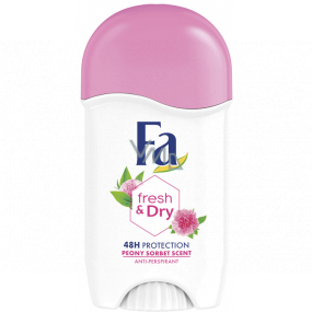 Fa Fresh & Dry Pfingstrosen Sorbet Duft 48h Antitranspirant Deodorant Stick für Frauen 50 ml
