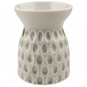 Aromalampa Keramik grau 12,5 cm