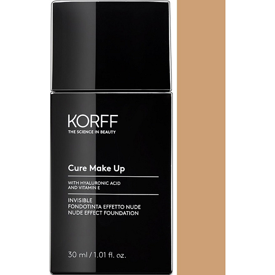 Korff Cure Make Up Invisible Nude Effect Foundation Invisible Makeup 03 Walnuss 30 ml