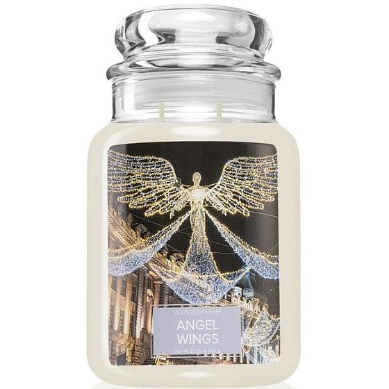 Village Candle Angel Wings Duftkerze im Glas 2 Dochte 602 g