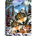 Prime3D Notizbuch - Wolf Harmony 11 x 15 x 2 cm