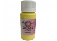 Art e Miss Universal-Acryl-Perlenfarbe 62 Gelb 40 g