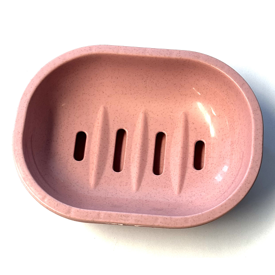 Unihouse Seifenkiste rosa, grau Kunststoff 14,5 x 11 x 4 cm 1 Stück