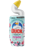 Duck WC Gel First Kiss Flowers flüssiger Reiniger, 750 ml