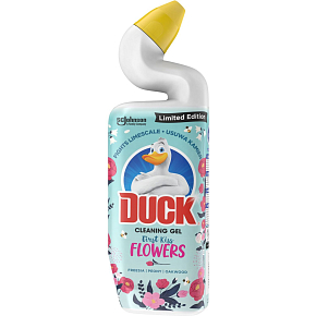 Duck WC Gel First Kiss Flowers flüssiger Reiniger, 750 ml