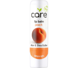 Quiz Cosmetics Care Peach - Pfirsich Lippenbalsam mit Aloe Vera und Sheabutter 4 g