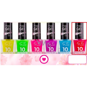 My Easy Paris 10Days Efecto Gel Fluoreszierender Gel-Nagellack 006 Dunkelrosa 15 ml