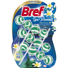 Bref WC Block Spa Moments Serenity, 3× 50 g Bref WC Block Spa Moments Serenity, 3× 50 g