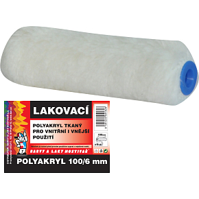 BARVY A LAKY HOSTIVAŘ Mikrofaser Farbroller für Halter 6 mm, 100 mm