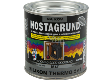 Hostagrund K2020 Silikon Thermo 2v1 barva na kov do 400 °C, černá, 350 g