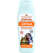 Herbavera Hafula, Shampoo für Hunde und Katzen, antiparasitär mit Hanf, 250 ml