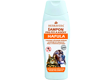 Herbavera Hafula, Shampoo für Hunde und Katzen, antiparasitär mit Hanf, 250 ml
