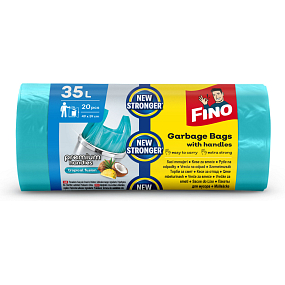 Fino Müllsäcke mit Griffen, 35 L Fino Müllsäcke mit Griffen, 35 L