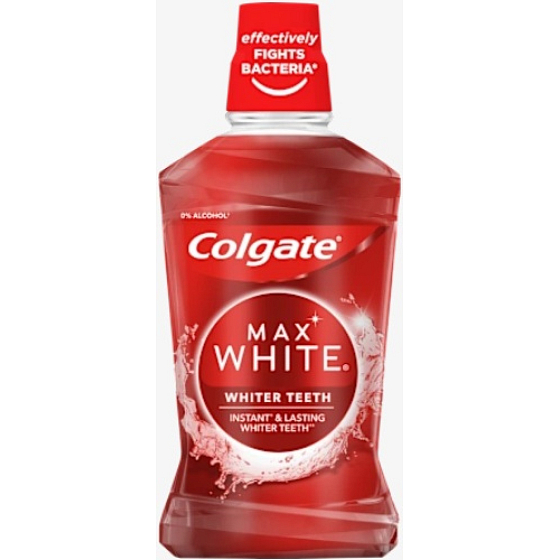 Colgate Max White Mundwasser Whiter Teeth, 500 ml
