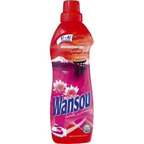 Wansou Lotos Extrakt Weichspüler konzentriert, 40 Wäschen, 1 l