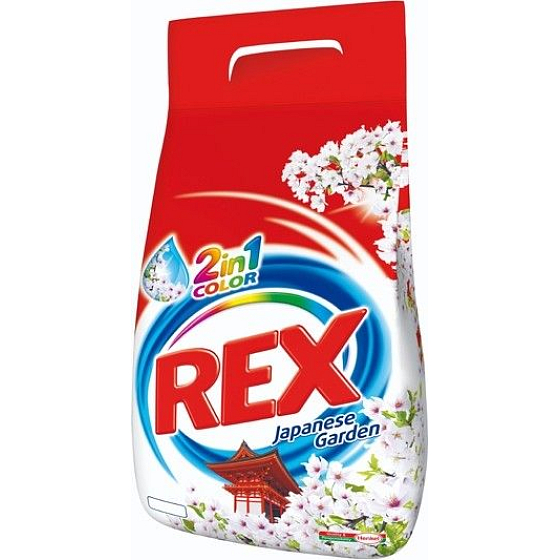 Rex 3x Action Japanese Garden Color Pulver zum Waschen von Farben 60 Dosen von 4,5 kg