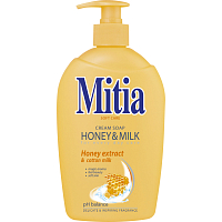 Mitia Honey & Milk flüssige Seife, 500 ml