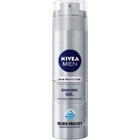 Nivea Men Silver Protect Rasiergel 200 ml