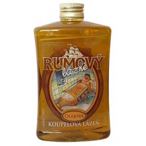 Böhmen Geschenke Rum Kosmetik Ölbad mit Kakaoextrakt und Rum Aroma 500 ml