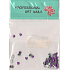 Professionelle Kunstnägel Nageldekorationen Strass Herzen Herzen lila 1 Packung