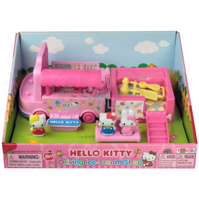 Hello Kitty Mobile Candy Shop Spielset mit Figuren 3 Stück, empfohlen ab 3 Jahren