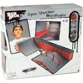 EP Line Tech Deck Ryan Sheckler Skatepark mit Griffbrett 1 Stück, empfohlenes Alter 9+