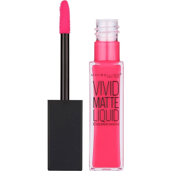 Maybelline Color Sensational Lip Vivid Matte Lippenstift Lipgloss 15 Electric Pink 7,7 ml