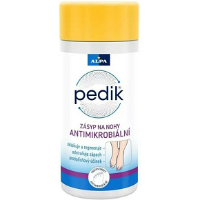 Alpa Pedik s antimikrobiální přísadou zásyp na nohy 100 g Alpa Pedik s antimikrobiální přísadou zásyp na nohy 100 g