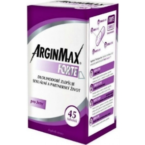 ArginMax Forte für Frauen, um eine Erektion zu erreichen und aufrechtzuerhalten und die sexuelle Leistung der Kapsel 45 Stück zu steigern